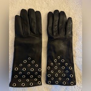 My Twinset Italian Leather Gloves